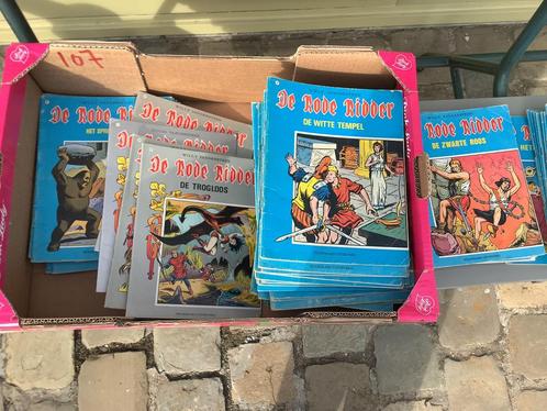 Lot van 107 stuks de rode Ridder (1 tot 106 blauwe) volledig, Boeken, Strips | Comics, Gelezen, Complete serie of reeks, Ophalen