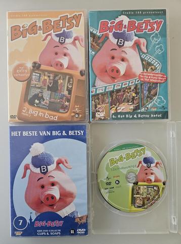 4 DVD s Big & Betsy en Kulderzipken 1 beschikbaar voor biedingen