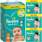 Pampers Baby Dry nr.3 - Packs 68 & 124 pcs., Neuf, Autres marques, Enlèvement ou Envoi, Autres types