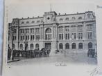 2 ansichtkaarten : De Post, Brussel, Het postgebouw, Ophalen of Verzenden, Voor 1920, Gelopen, Brussel (Gewest)