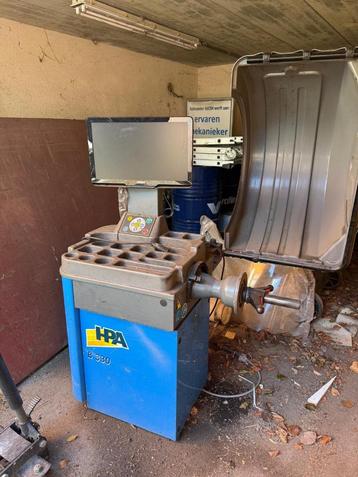 wielbalancer wielbalanceertoestel HPA B330 beschikbaar voor biedingen