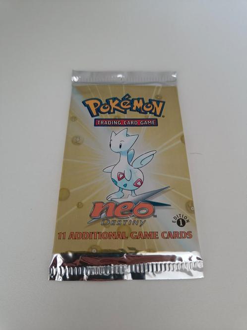 Pokémon neo destiny booster WOTC, Hobby en Vrije tijd, Verzamelkaartspellen | Pokémon, Zo goed als nieuw, Booster, Ophalen of Verzenden