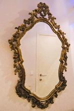 Spiegel Antiek Goud vergulde kader 19e eeuw H105💎😍💑🤗👌, Overige vormen, 50 tot 100 cm, 100 tot 150 cm, Ophalen of Verzenden