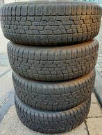 4 pneus hiver 195/65-15 pour Seat, VW, Skoda, entraxe 5x100, 15 inch, Banden en Velgen, Gebruikt, Winterbanden