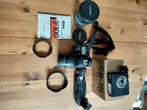 Nikon F100 MB-15/2 sigma/speedlight-lenzen/tas, Audio, Tv en Foto, Fotocamera's Digitaal, Ophalen, Gebruikt, Spiegelreflex, Nikon