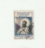 CONGO BELGE  TIMBRE  1952    Mi 317  FRANCISCUS  1 F 50, Ophalen of Verzenden, Overige landen, Gestempeld