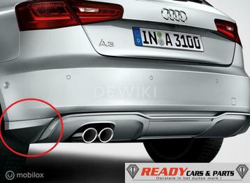 Diffuser SPOILER SKIRT SET AUDI A3 8V Achterbumper 8V4071610 beschikbaar voor biedingen