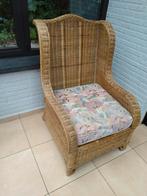 Rieten stoel, Ophalen, Zo goed als nieuw, Wicker