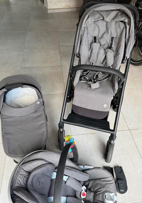 Cybex Balios S + Travel Cot Lux + Cybex  Cloud T I-Size, Kinderen en Baby's, Kinderwagens en Combinaties, Gebruikt, Combiwagen
