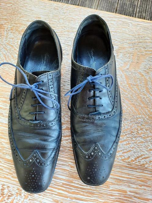Knappe schoenen FLORIS VAN BOMMEL - 10, Kleding | Heren, Schoenen, Zo goed als nieuw, Veterschoenen, Blauw, Ophalen of Verzenden