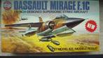 Airfix Dassault Mirage F1C 1/72, Hobby & Loisirs créatifs, Comme neuf, Autres marques, 1:72 à 1:144, Enlèvement ou Envoi
