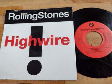 7" single: ROLLING STONES: HIGHWIRE-2000 LIGHT YEARS (1991)