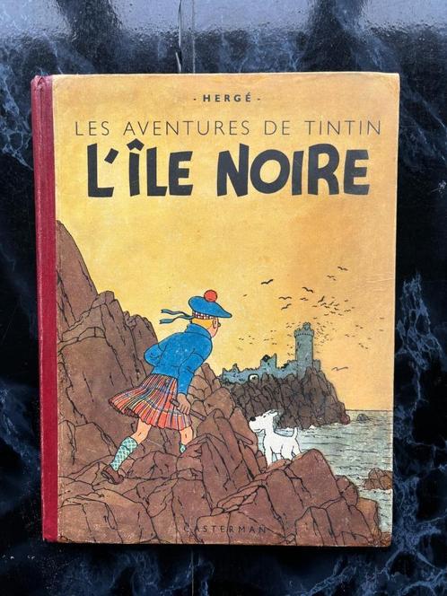 TINTIN - L ILE NOIRE - N&B - 1942 - A18 - BE, Boeken, Stripverhalen, Gelezen, Eén stripboek, Ophalen of Verzenden