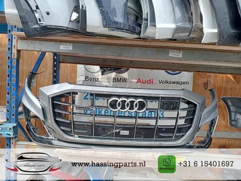 Voorbumper Audi Q8 SQ8 4M8 6xPDC ORGINEEL BUMPER GRIJS SQ8, Autos : Pièces & Accessoires, Carrosserie & Tôlerie, Pare-chocs, Audi
