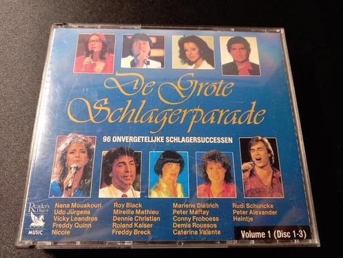 De Grote Schlagerparade - Volume 1 - " 3x cd box ", Cd's en Dvd's, Cd's | Pop, Zo goed als nieuw, 1980 tot 2000, Ophalen of Verzenden