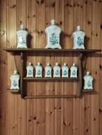 Antiek rek met kruidenpotjes, Antiek en Kunst, Ophalen