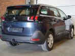 Peugeot 5008 1.5 BlueHDi Automaat 7 ZIT Trekhaak Navi Garant, Auto's, Stof, Gebruikt, 4 cilinders, Blauw