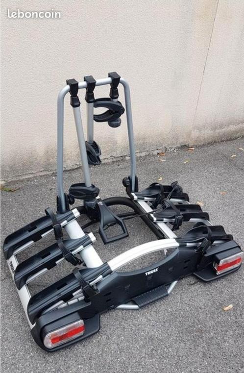 Fietsendrager thule euroway g2 923, 3 fietsen,  kantelbaar, Auto diversen, Fietsendragers, Zo goed als nieuw, Trekhaakdrager, 3 fietsen of meer