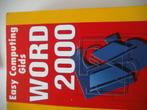 Easy computing gids Word 2000, Comme neuf, Enlèvement ou Envoi