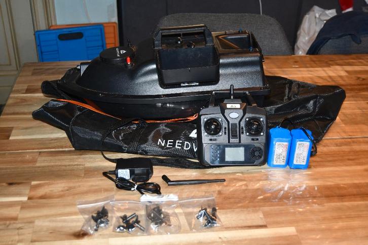 visgrief, Watersport en Boten, Hengelsport | Karpervissen, Gebruikt, Complete set, Ophalen