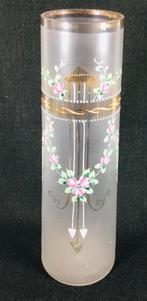 Antieke design Art Nouveau Jugendstill glazen kegelvaas, Antiek en Kunst, Ophalen of Verzenden