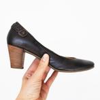 Mooie Leren Via Vai Pumps - s5 (Maat 37) € 45,-, Kleding | Dames, Schoenen, Via Vai, Pumps, Verzenden, Zwart