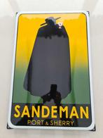 plaque émaillée Sandeman porto 60 cm x 40 cm, Verzamelen, Merken en Reclamevoorwerpen, Ophalen of Verzenden