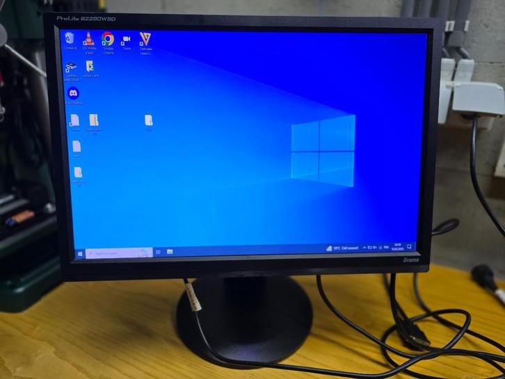 Ecran 22p IIYAMA ProLite B2280WSD - GV78, Informatique & Logiciels, Moniteurs, Reconditionné, DVI, VGA, Haut-parleurs intégrés