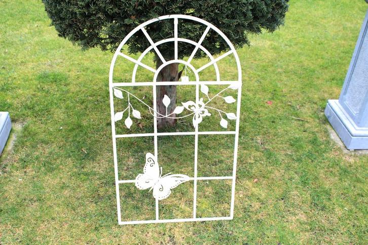 papillon , fronton , décoration murale fer forgé, Jardin & Terrasse, Décoration murale de jardin, Neuf, Enlèvement ou Envoi