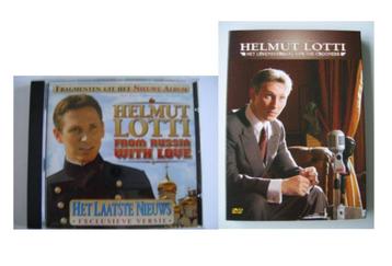 1 CD en 1 DVD Helmut Lotti (Russia with love + Crooners) beschikbaar voor biedingen