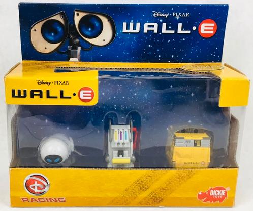 WALL-E Disney Pixar 3 robots Dickie toys, Kinderen en Baby's, Speelgoed | Actiefiguren, Nieuw, Ophalen of Verzenden