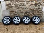 4 jantes Audi 17 pouces avec pneus hiver, Autos : Pièces & Accessoires, Pneus hiver, 17 pouces, Enlèvement, Utilisé
