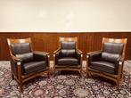 3x Klassieke Art Deco Fauteuil Schuitema Stijl, Ophalen of Verzenden