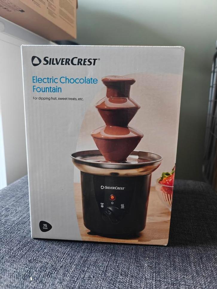 Nouvelle fontaine à chocolat Silvercrest, Electroménager, Électroménager & Équipement Autre, Neuf, Enlèvement ou Envoi
