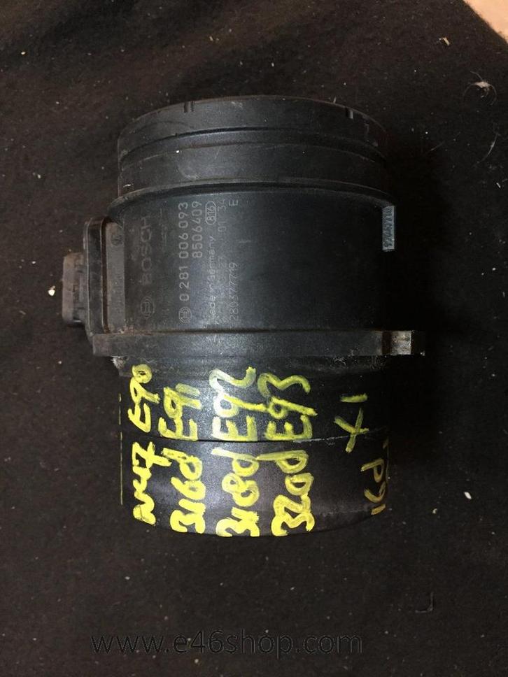 Luchtmassameter BMW E90 E91 E92 E93 X1 n47 motor, Autos : Pièces & Accessoires, Moteurs & Accessoires, BMW, Utilisé, Enlèvement ou Envoi