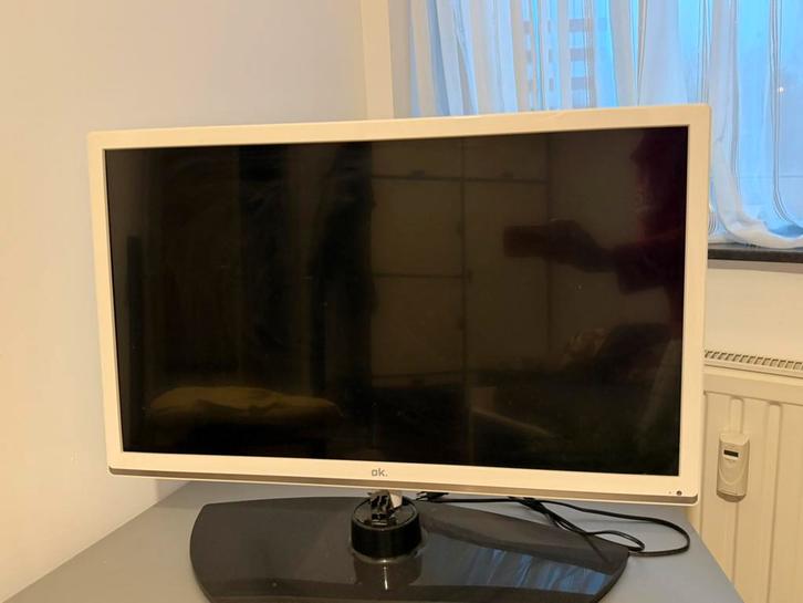 Télévision OK. Blanche – Neuf avec Télécommande, TV, Hi-fi & Vidéo, Télévisions, Comme neuf, Enlèvement