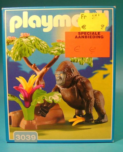 PLAYMOBIL - GORILLA  - 3039 - Vintage - Nieuw -, Kinderen en Baby's, Speelgoed | Playmobil, Nieuw, Complete set, Ophalen of Verzenden