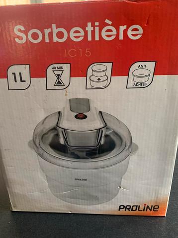 Sorbetière beschikbaar voor biedingen