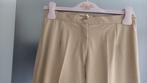 Broek Due beige maat 38, Ophalen, Zo goed als nieuw, Maat 38/40 (M), Beige