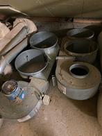 Stofafzuiging voor houtbewerking machines, 2 zaks, 2 stuks, Ophalen