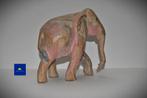 Houten olifant sculpture, Ophalen, Zo goed als nieuw, Dier