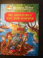 boek Geronimo Stilton'de avonturen van Tom Sawyer' heel goed, Ophalen, Geronimo Stilton, Zo goed als nieuw, Fictie