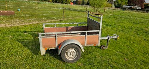 Aanhangwagen 750kg, 1-as, ongeremd, Auto diversen, Aanhangers en Bagagewagens, Gebruikt, Ophalen