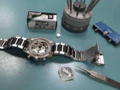 uurwerkherstellingen, horlogebandjes en batterijen, Handtassen en Accessoires, Horloges | Heren, Nieuw, Polshorloge, Overige merken