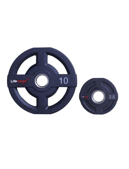 LMX73 | Lifemaxx PU olympic disc | 50mm (1,25 - 25kg), Sport en Fitness, Fitnessmaterialen, Nieuw, Overige typen, Armen, Benen