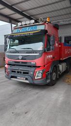 Volvo FMX 500 met kraan en oplegger – Bouwjaar 2014, Auto's, Automaat, Bedrijf, Diesel, 2 zetels