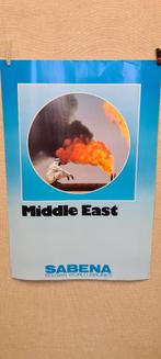 sabena affiche middle east, Verzamelen, Ophalen of Verzenden