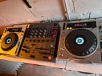 Pioneer DJ set: Pioneer DJM-600 en 2x Pioneer CDJ-800MK2, Muziek en Instrumenten, Dj-sets en Draaitafels, Ophalen of Verzenden