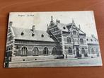 Postkaart station Tongeren -1907, Verzenden, Voor 1920, Gelopen, Limburg