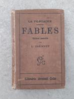 Boek uit 1910 - Fables De La Fontaine  (Frans), Ophalen of Verzenden, Gelezen